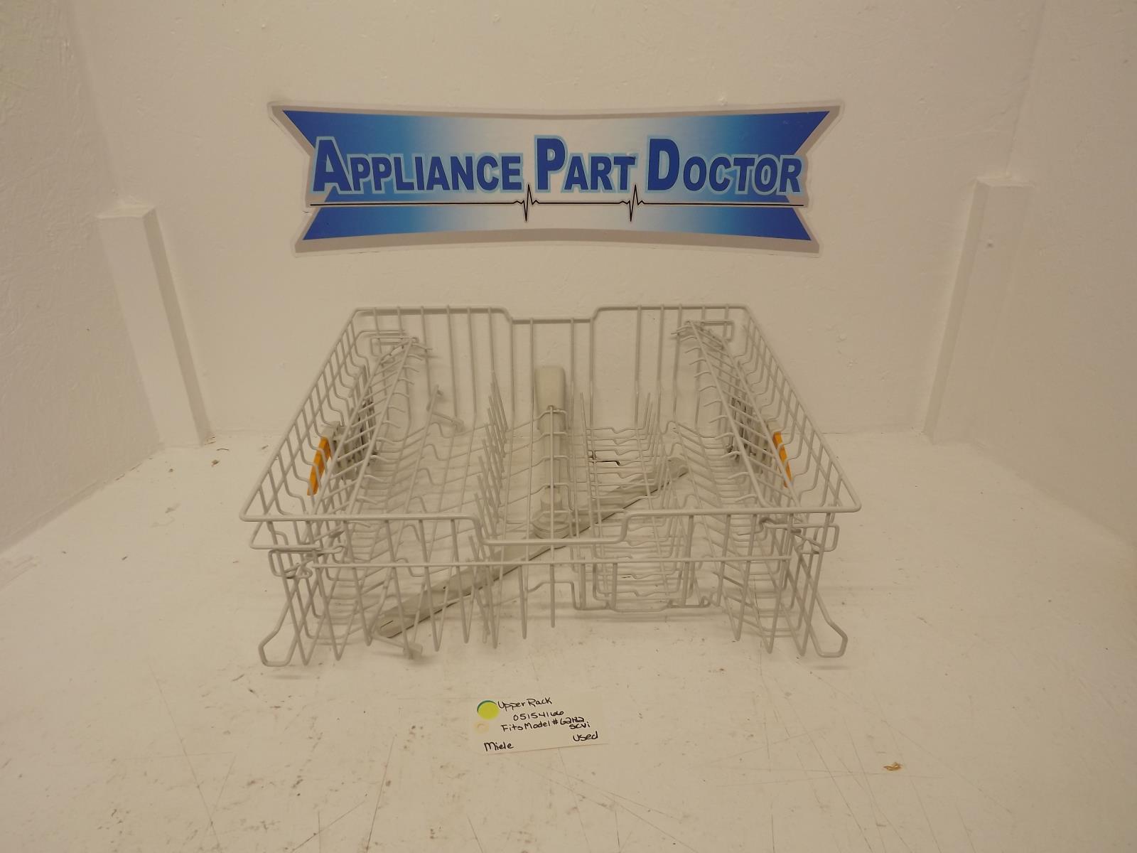Miele Dishwasher 05154166 Fits Model G2182SCVi Upper Rack Used Miele Dishwasher 05154166 Fits Model G2182SCVi Upper Rack Used